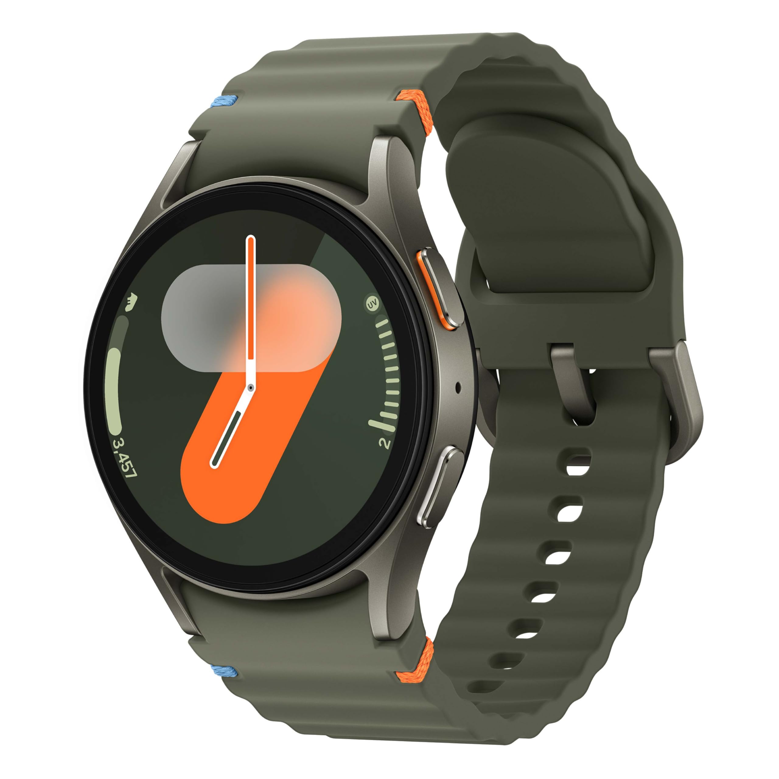 Samsung Galaxy Watch7 40mm Smartwatch (Green) with Two Wireless Fast Chargers